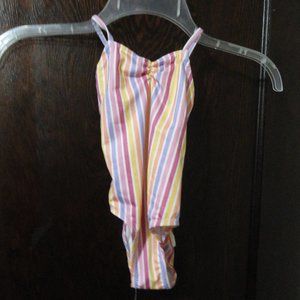 Zara Little ones one piece cross back swisuit,NWT 50+UPFprotection small